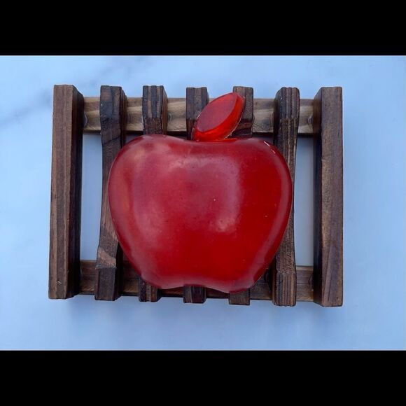 Apples to Apples soap bars🍎 - Set of 3- Handmade natural glycerin soap - Picture 3 of 6